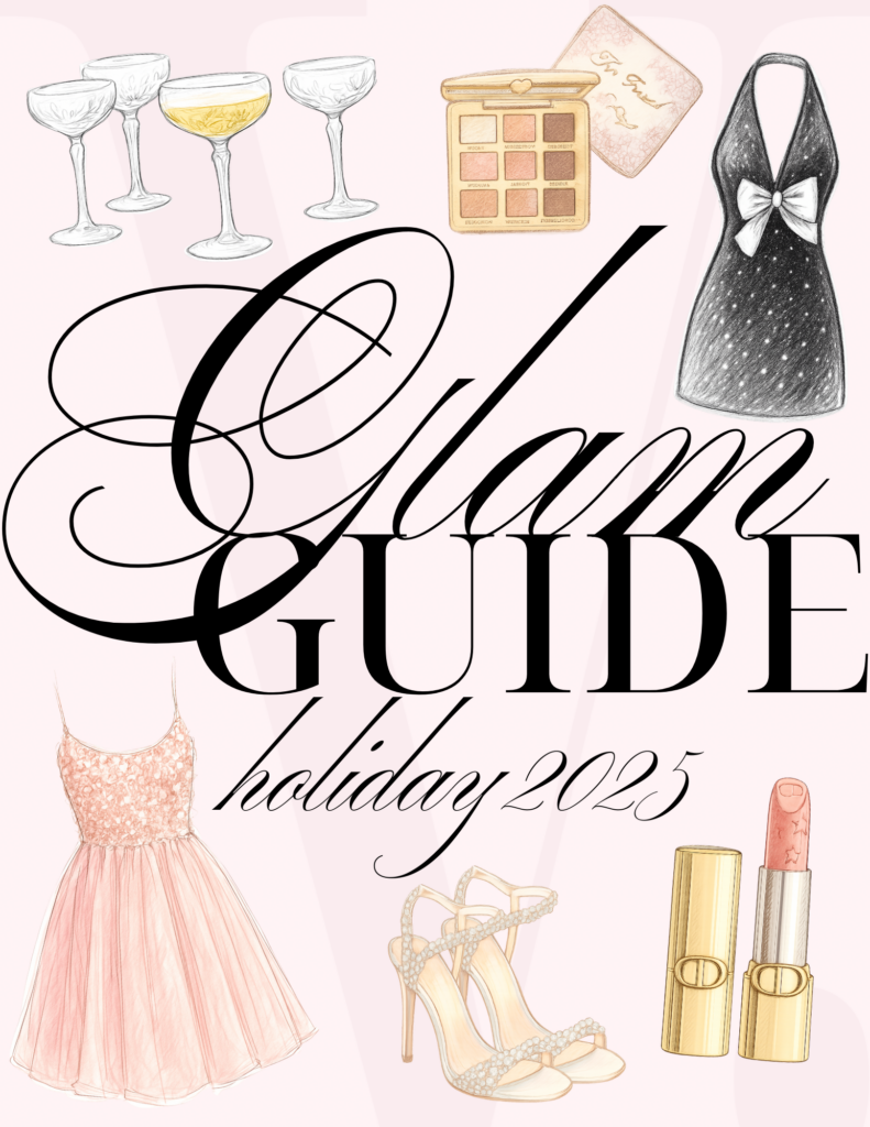 Holiday Guide 2025, Holiday Gift Guide, Holiday Glam Guide, Pinkmas 2025, Holiday ideas for girls, gift ideas for girls, how to romanticize the holiday season, holiday party dresses, holiday style 2025, trending holiday decor, Christmas dresses, Christmas trends, Christmas inspiration
